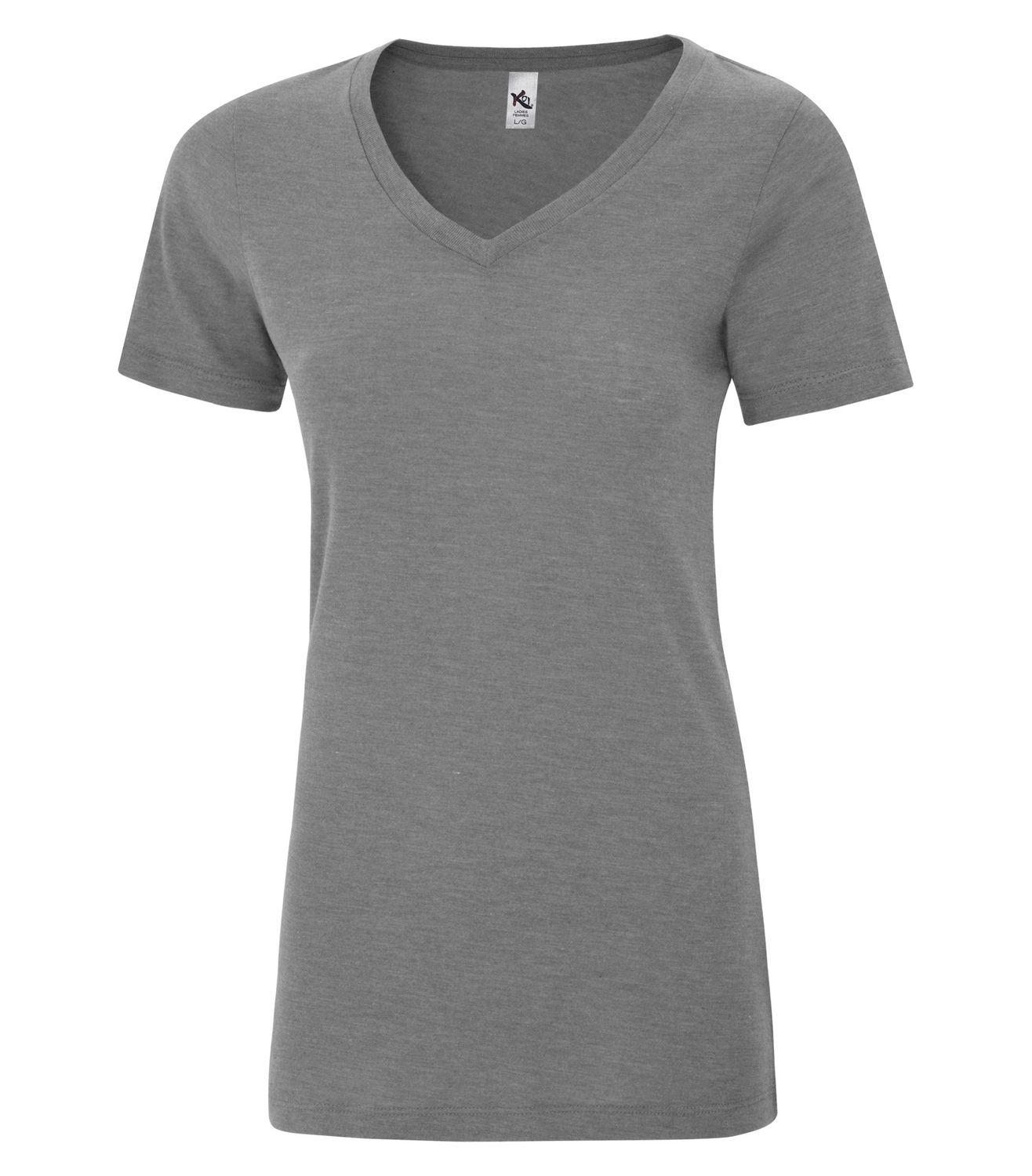 Triblend V-Neck Lds' Tee