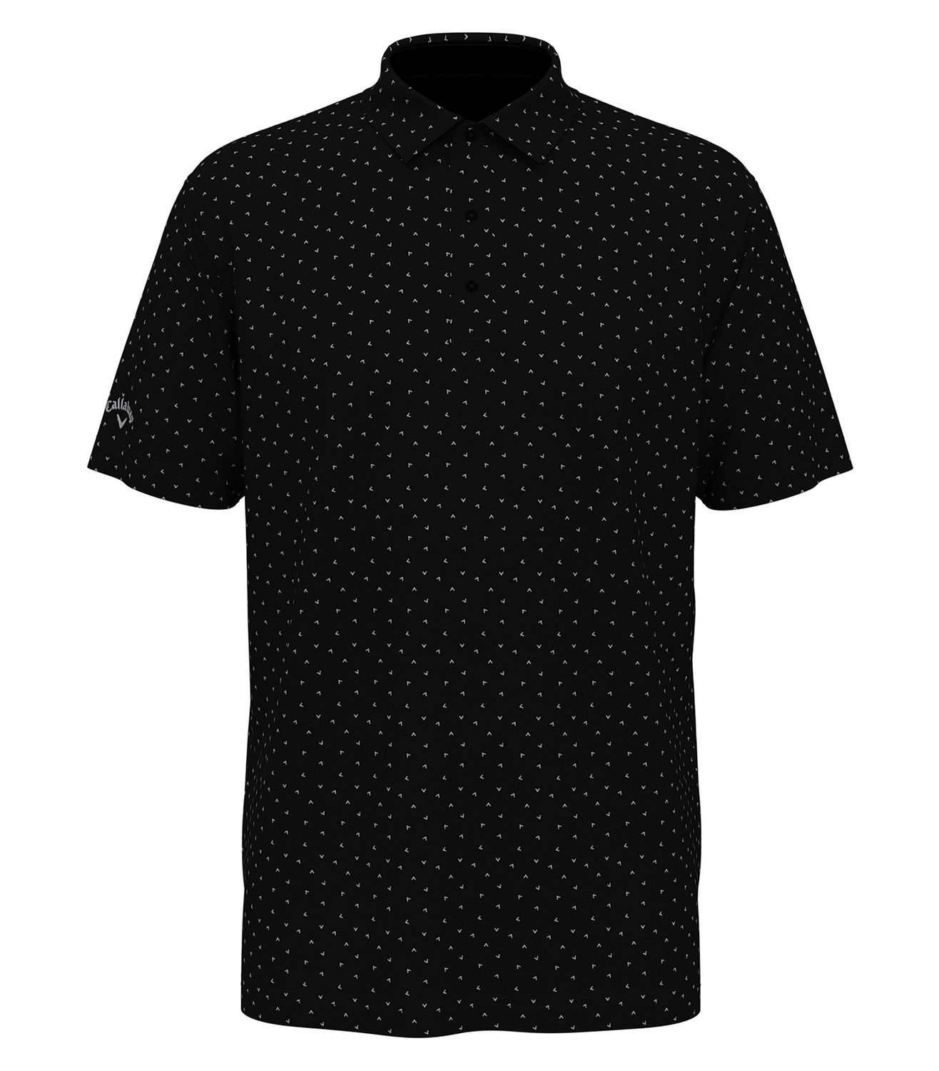 Micro Chev Print Polo
