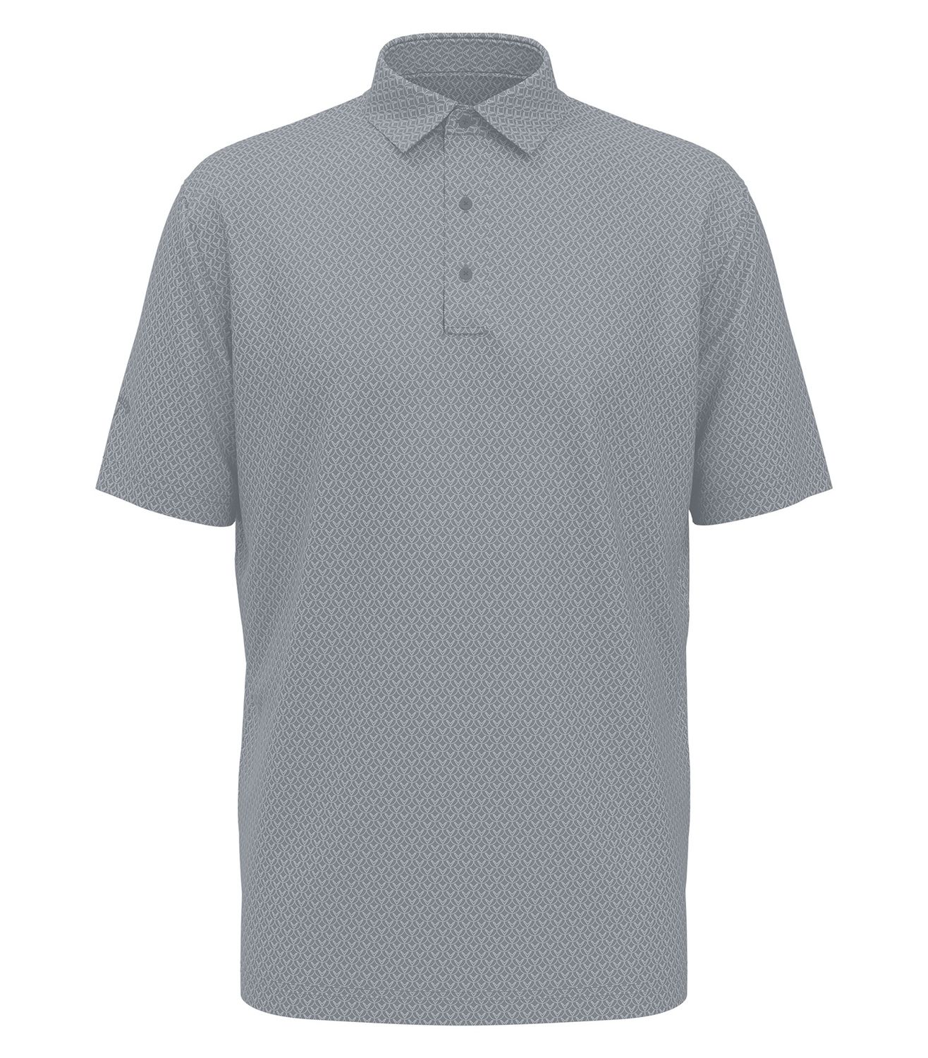 All-Over Stitched Chev Polo