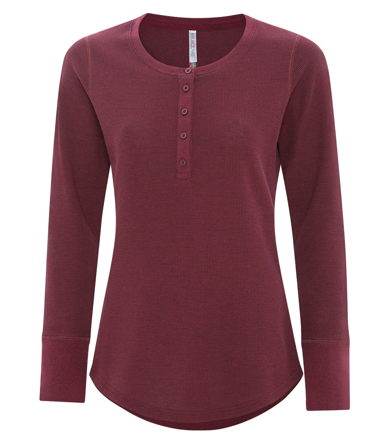 Vintage Thermal L/S Lds'Henley