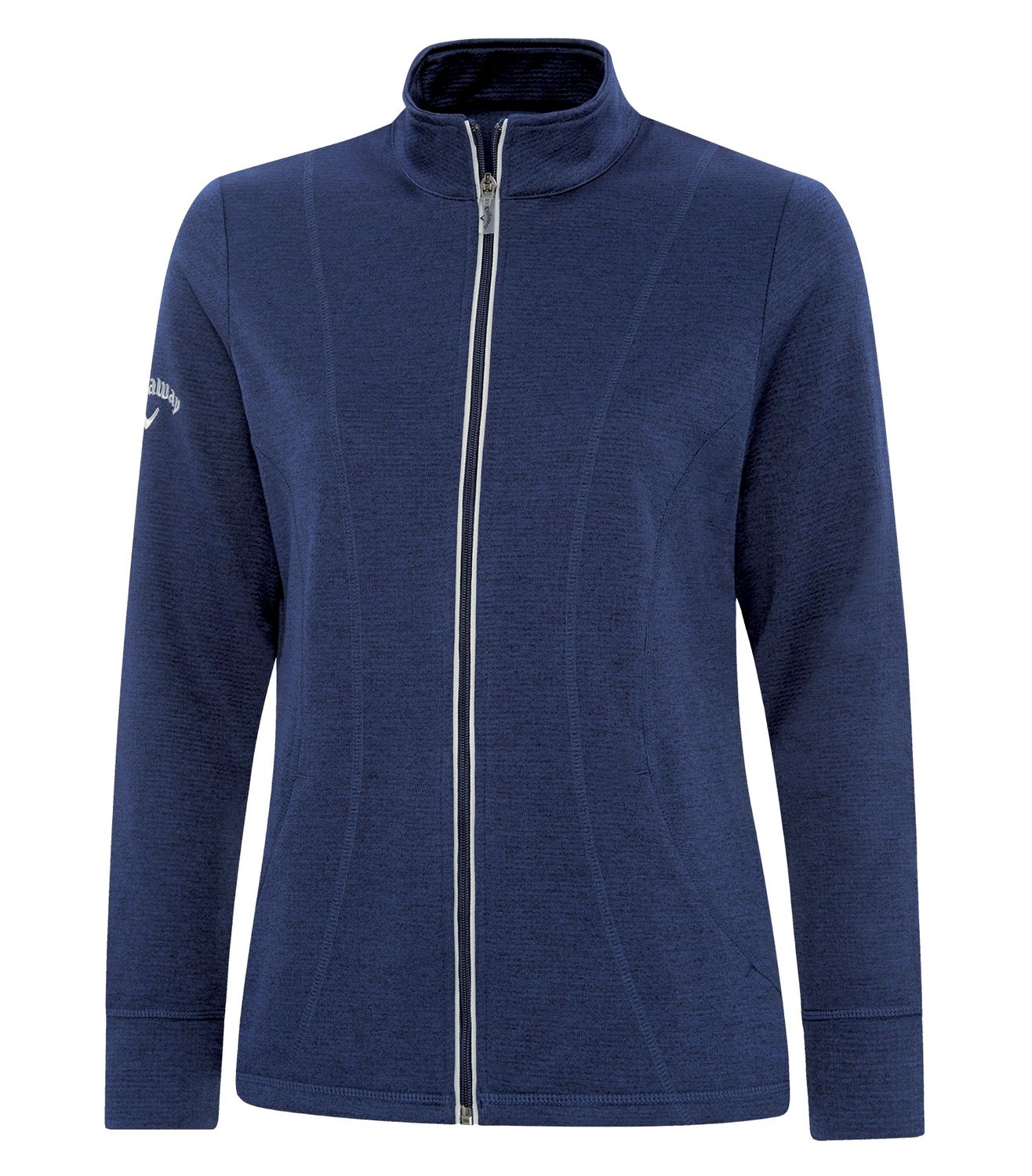 Waffle Fleece Lds' F/Z Jkt
