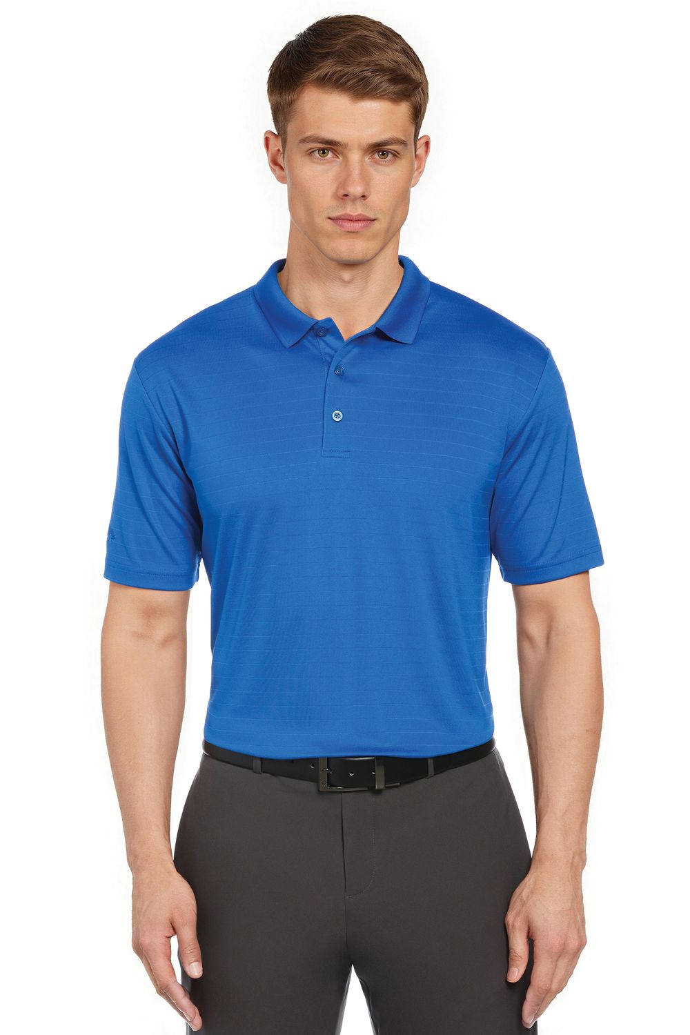 Eco Horizontal Textured Polo