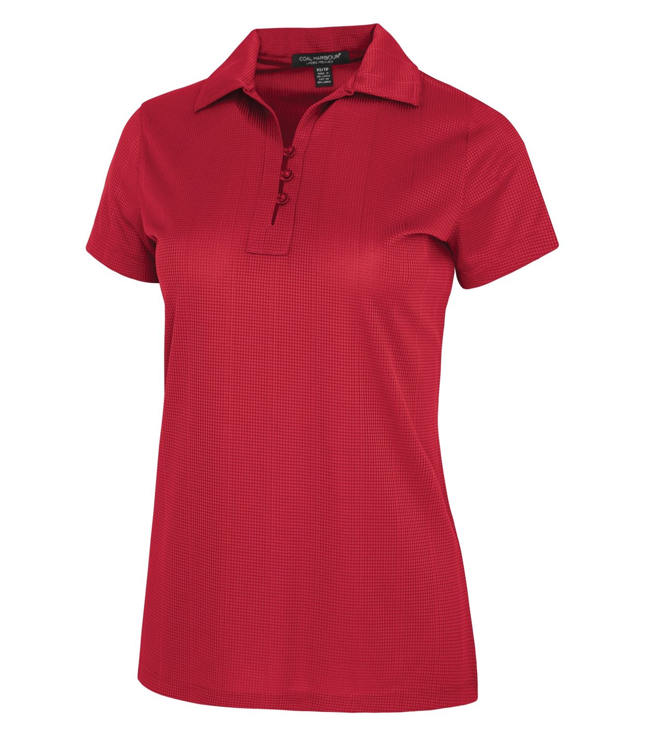 Fine Jacquard Lds Sport Shirt