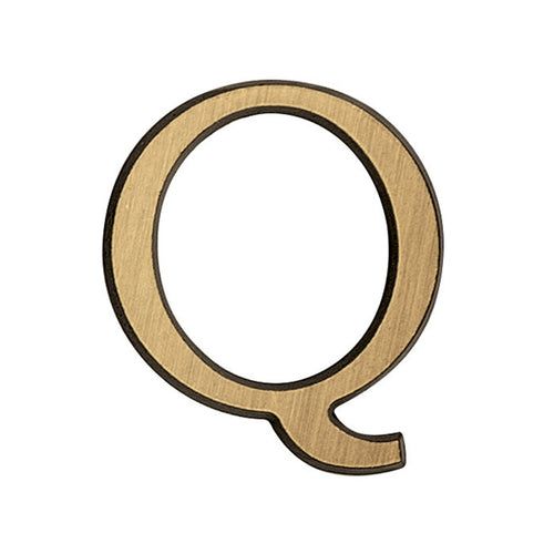 Carattere Romano Rettificato - Q 4 cm Carattere Romano Rettificato - Q 4 cm