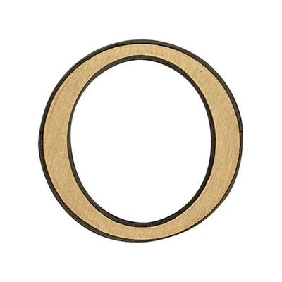 Carattere Romano Rettificato - O 4 cm