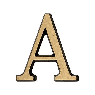 Carattere Romano Rettificato - A 5 cm