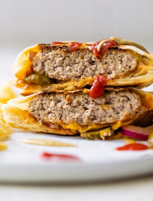 Cheeseburger Crunch Wrap