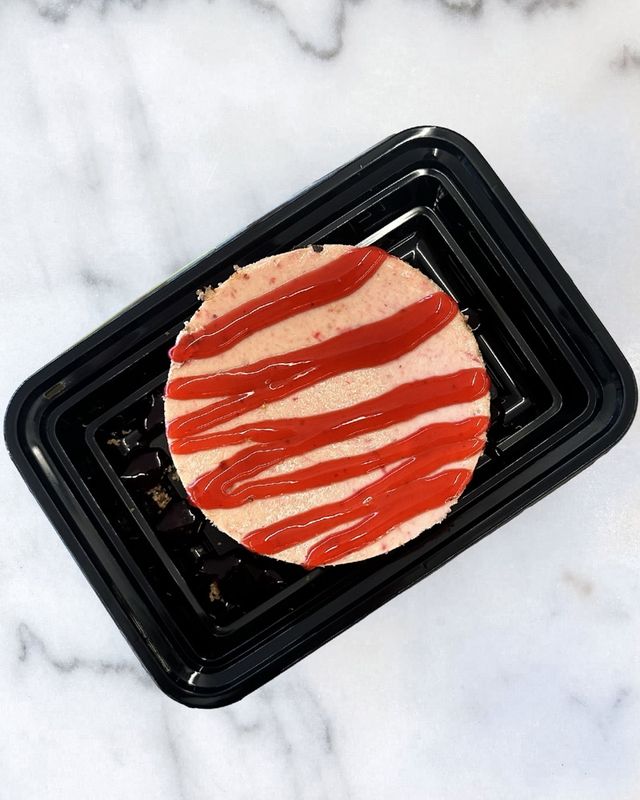 Strawberry Protein Cheesecake