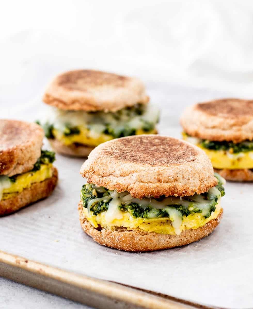 Pesto & Egg Breakfast Sandwich