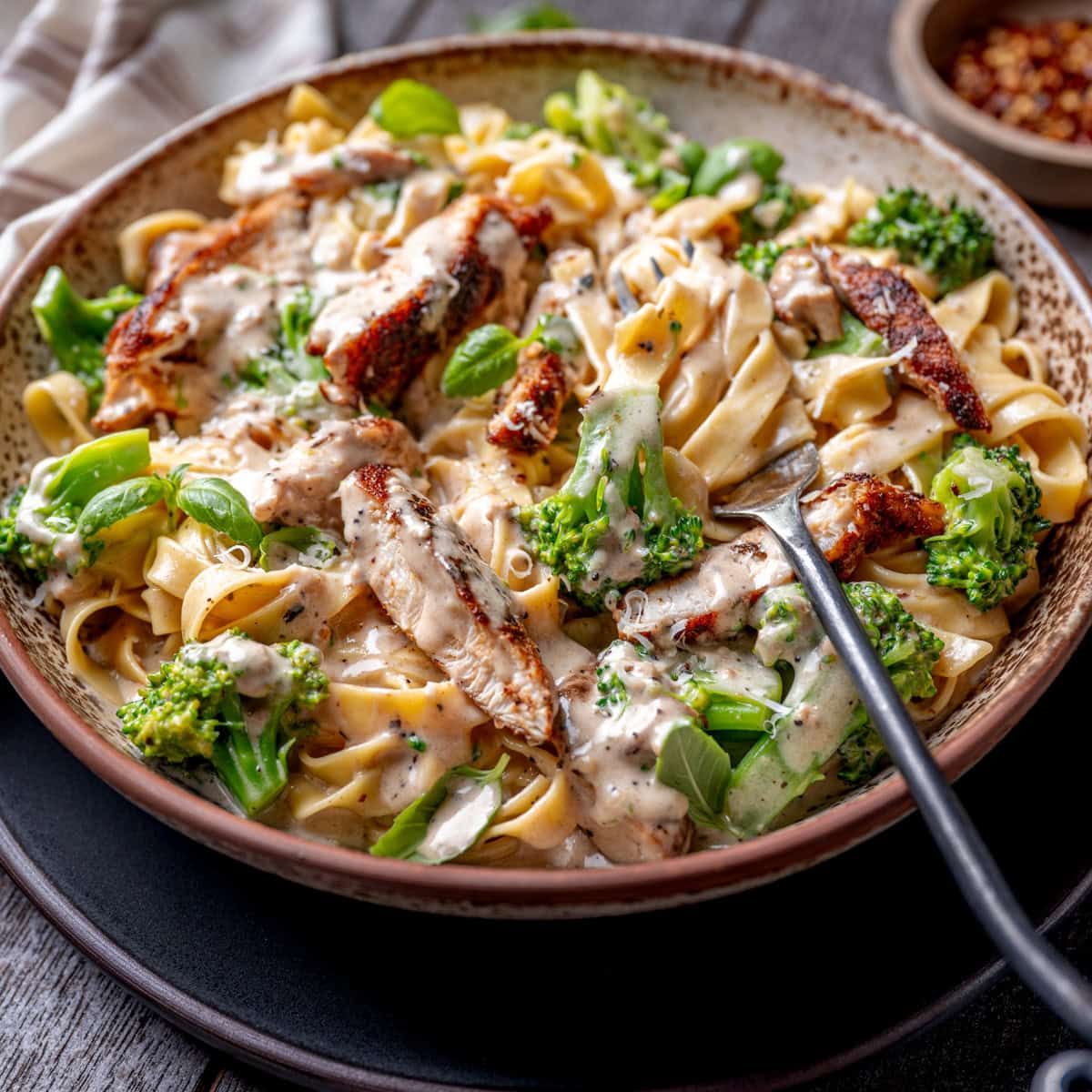 Chicken Fettucine Alfredo