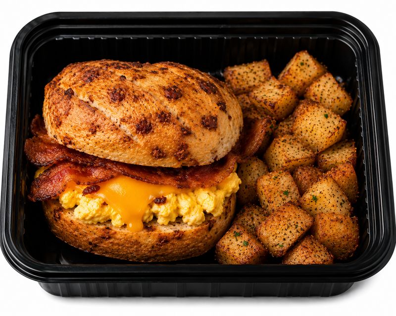 Choriz-dough Breakfast Sandwich