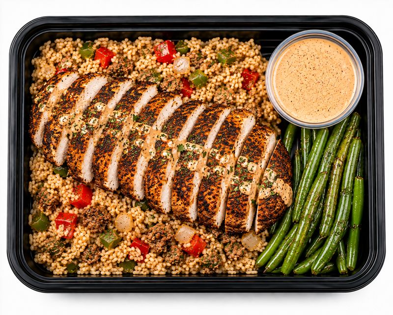 Cajun Chicken Dirty Rice Bowl