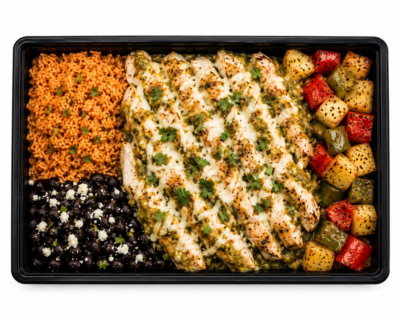 Green Chile Chicken Enchilada Bowl