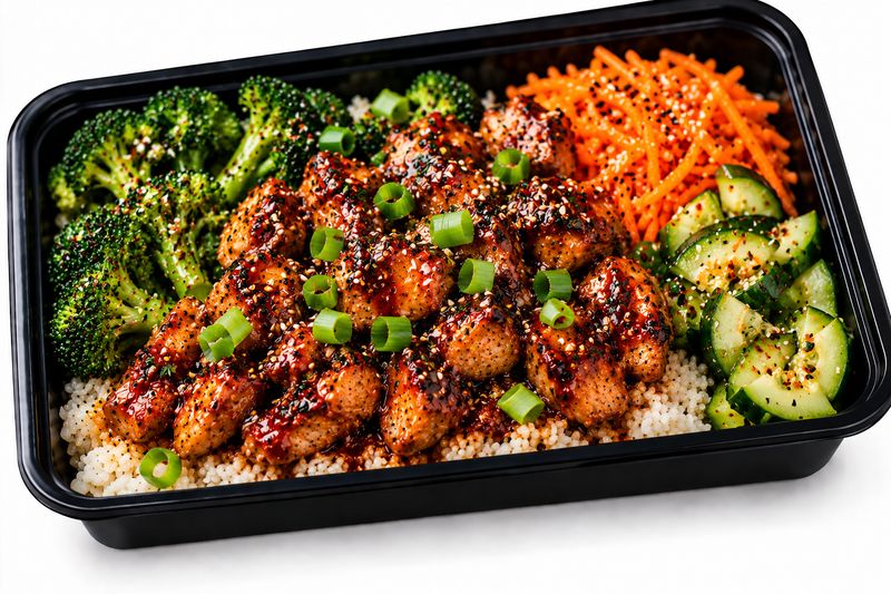 Spicy Korean Chicken Crunch Bowl
