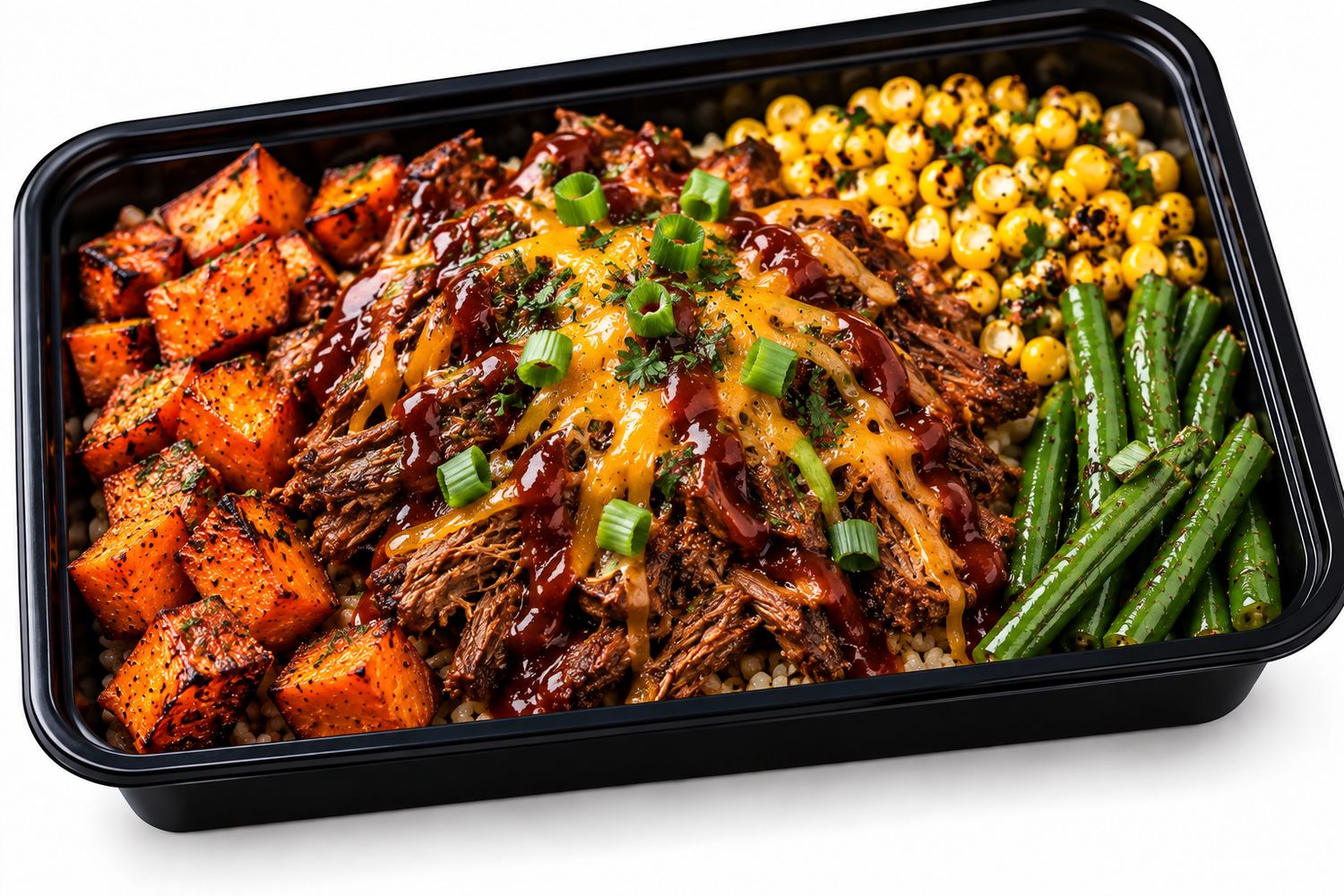 Smoky BBQ Beef &amp; Sweet Potato Bowl