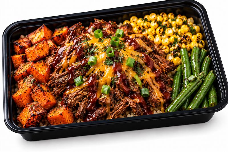 Smoky BBQ Beef &amp; Sweet Potato Bowl