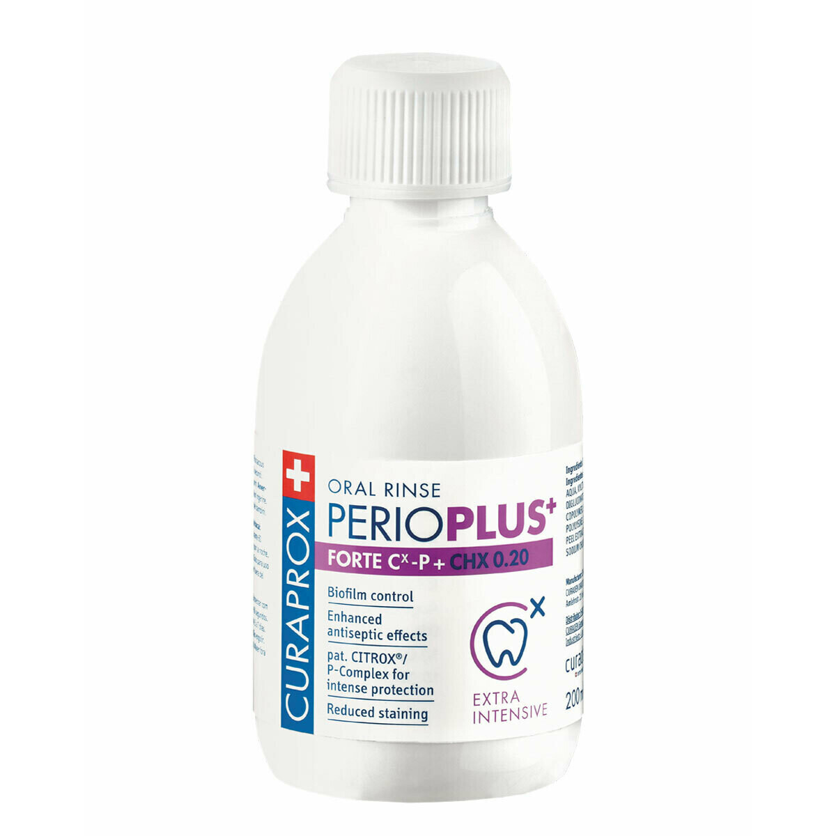 Curaprox ополаскиватель полости рта PerioPlus FORTE chx 0.20 % Curaprox ополаскиватель полости рта PerioPlus FORTE chx 0.20 %