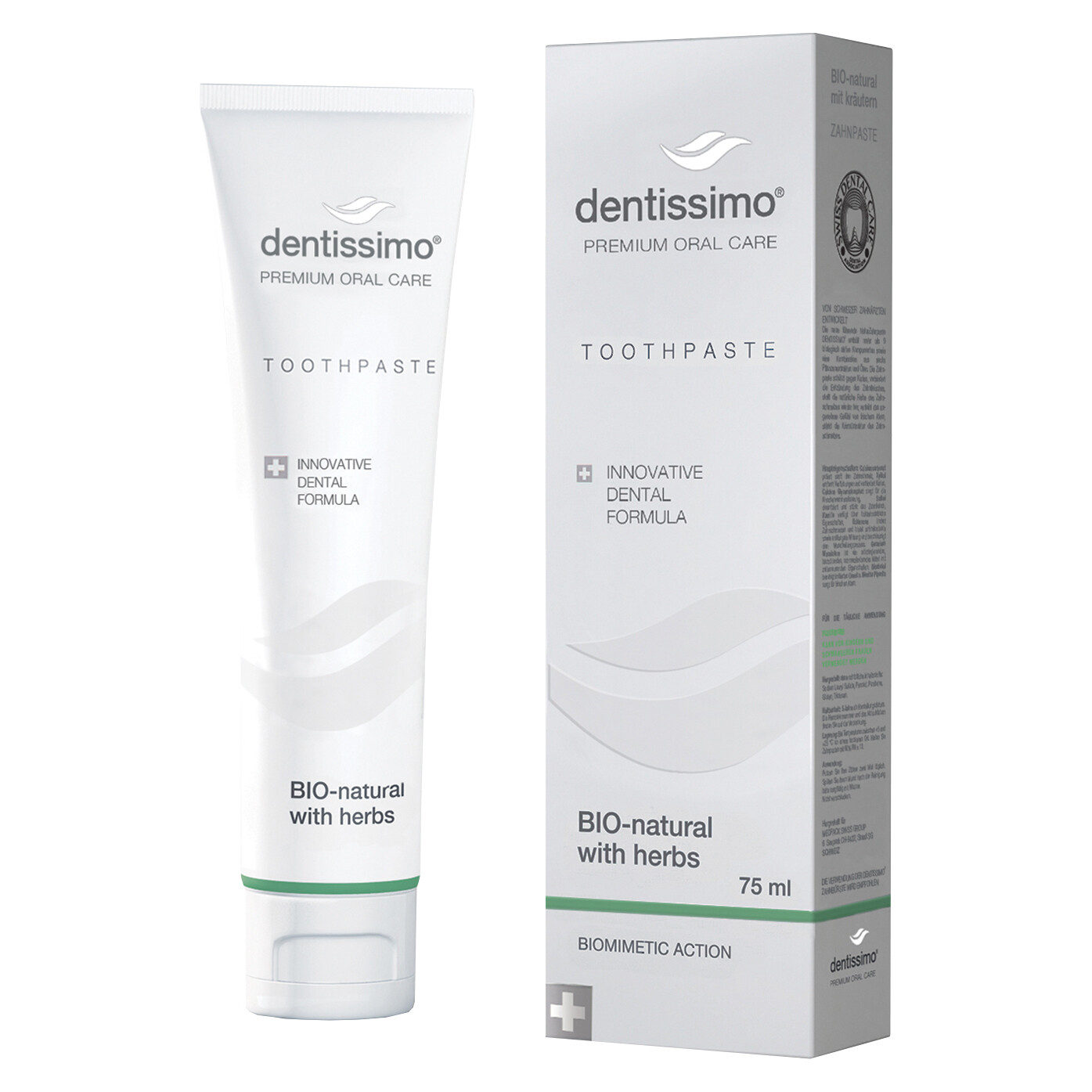 Dentissimo паста с травами BIO-NATURAL 75мл Dentissimo паста с травами BIO-NATURAL 75мл