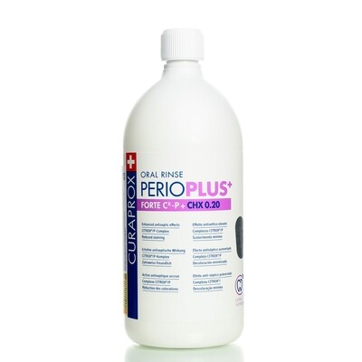 Ополаскиватель Curaprox PerioPlus Forte Chx 0.20% (PPF920), 900 мл