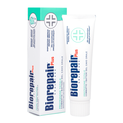Зубная паста Biorepair PLUS Total Protection. Комплексная защита, 75 мл