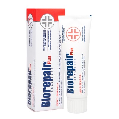 Зубная паста Biorepair PLUS Sensitive. Для чувствительных зубов, 75 мл