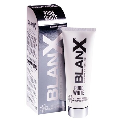 Зубная паста BlanX Pro Pure White Чистый белый, 75 мл