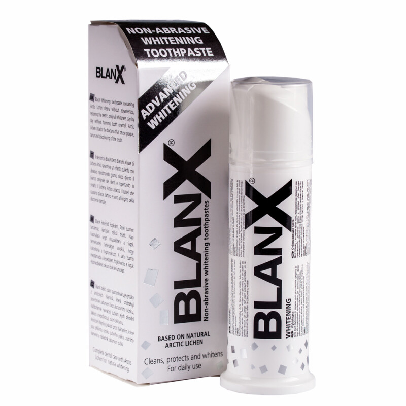Отбеливающая зубная паста BlanX Med Whitening, 100 мл. Отбеливающая зубная паста BlanX Med Whitening, 100 мл.