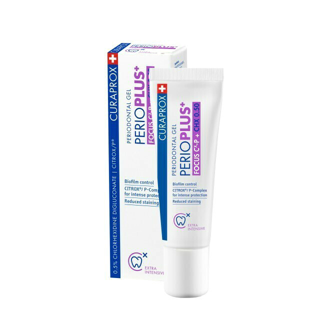 Гель для десен CURAPROX PerioPlus FOCUS chx 0.5% Гель для десен CURAPROX PerioPlus FOCUS chx 0.5%