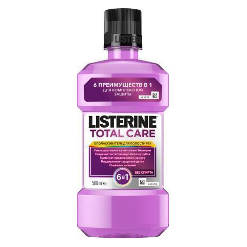 Ополаскиватель Listerine (Листерин) TOTAL CARE, 500 мл. Ополаскиватель Listerine (Листерин) TOTAL CARE, 500 мл.