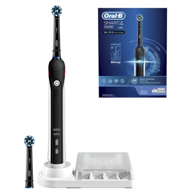 Зубная щетка ORAL-B Smart 4 4000N Black edition D601.525.3