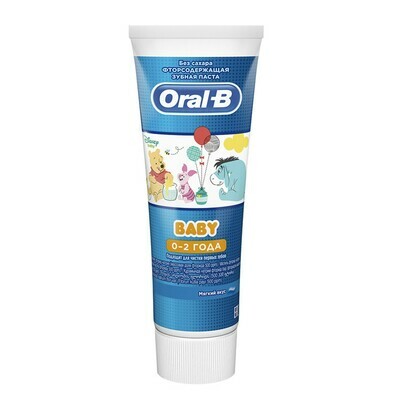 Зубная паста ORAL-B Baby Мягкий вкус (0-2 года), 75 мл