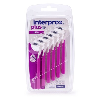 Межзубные ершики Interprox Plus Жесткая ручка maxi 2,1 мм (6 шт)