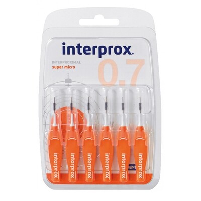 Ершики Interprox 4G Мягкая ручка super micro 0,7 мм (6 шт)