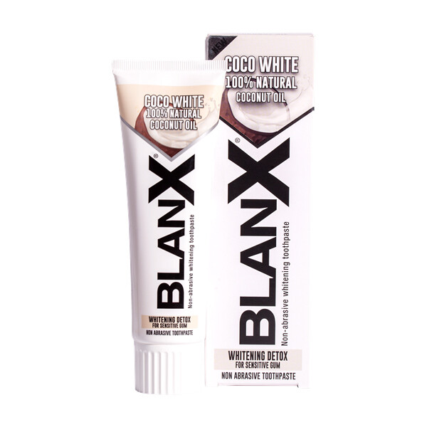 Отбеливающая зубная паста BlanX Coco White 75ml Отбеливающая зубная паста BlanX Coco White 75ml