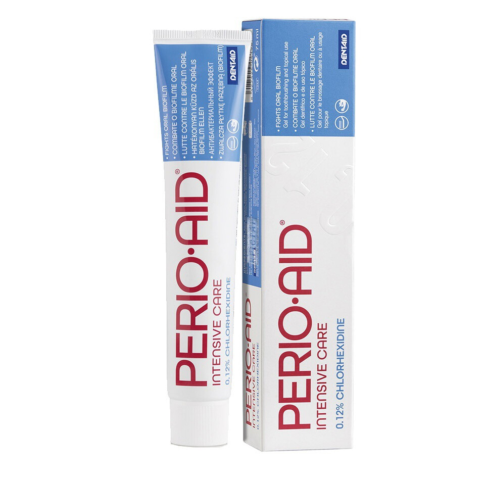 Гель-паста PERIO-AID® Intensive Care с хлоргексидином 0,12% Гель-паста PERIO-AID® Intensive Care с хлоргексидином 0,12%