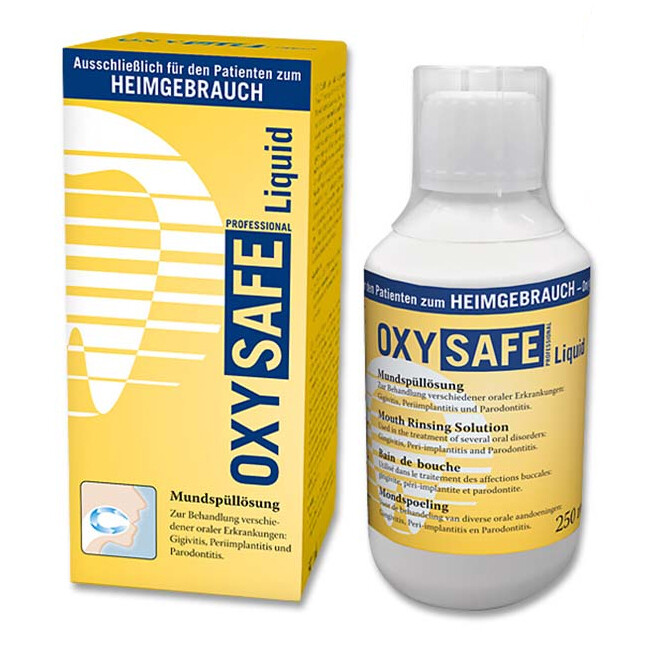 Ополаскиватель полости рта OXYSAFE LIQUID MOUTHWASH, 250 мл Ополаскиватель полости рта OXYSAFE LIQUID MOUTHWASH, 250 мл