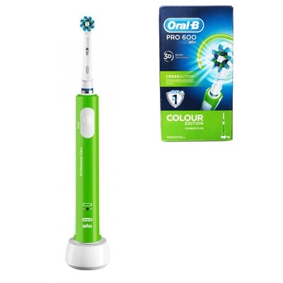 Электрическая зубная щетка Oral-B Cross Action 600 (1 насадка)