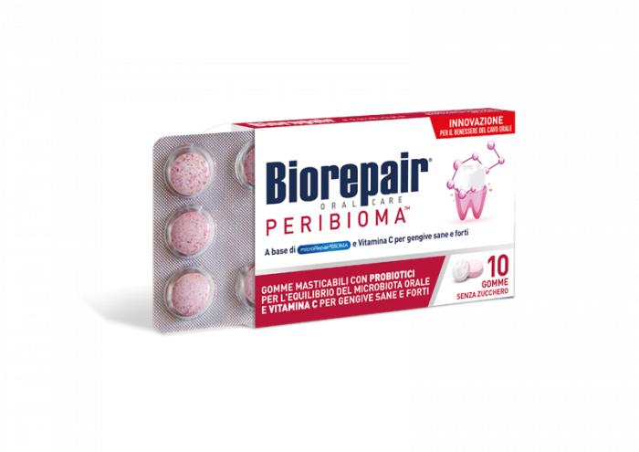 Жевательная резинка для здоровья полости рта Biorepair PERIBIOMA Жевательная резинка для здоровья полости рта Biorepair PERIBIOMA