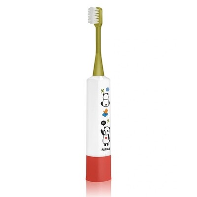 Электрическая зубная щетка Hapica Панда DBK-5GWR (3-10 лет) Красно-белая