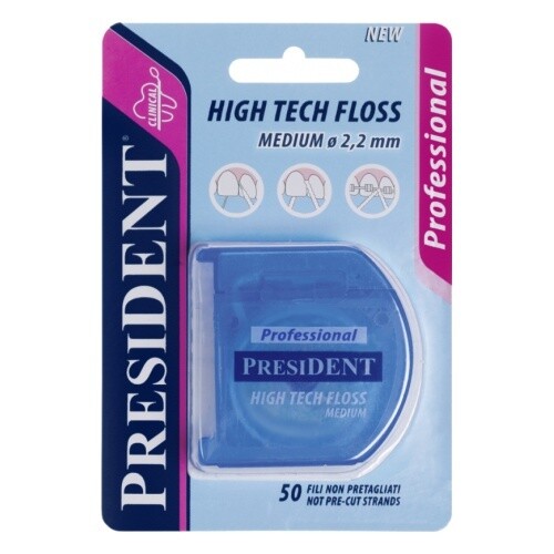Суперфлосс PRESIDENT High Tech средний (2,2 мм) Суперфлосс PRESIDENT High Tech средний (2,2 мм)
