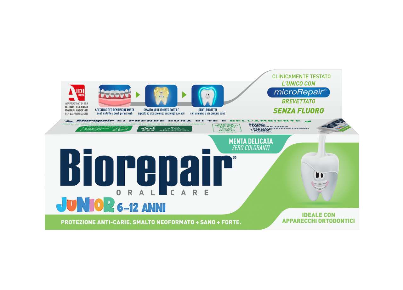 biorepair зубная паста junior 6 12 biorepair зубная паста junior 6 12