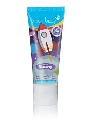 Зубная паста Brush-Baby Черника (с 3 лет), 50 мл