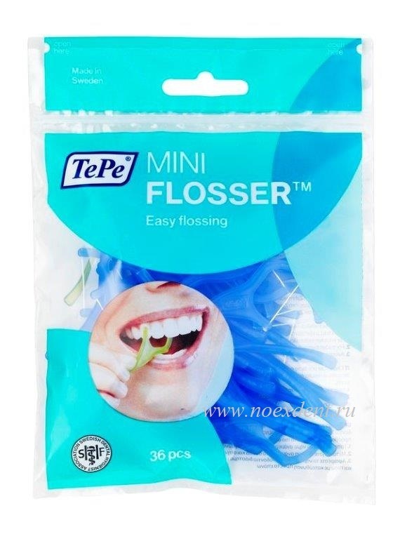 Нить межзубная ТеРе Mini Flosser, 36 шт Нить межзубная ТеРе Mini Flosser, 36 шт