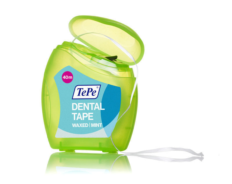 Зубная нить Tepe Dental Tape 40 м, blister Зубная нить Tepe Dental Tape 40 м, blister