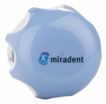 Нить Miradent с хлоргексидином Mirafloss Implant chx medium 2.2 мм, 50 шт по 15 см