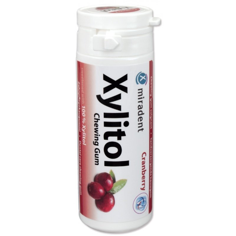 Жевательная резинка Miradent Xylitol Клюква Жевательная резинка Miradent Xylitol Клюква