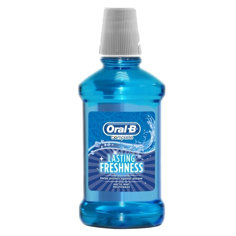 Ополаскиватель ORAL-B Комплекс LASTING FRESHNESS Arctic Mint, 250мл Ополаскиватель ORAL-B Комплекс LASTING FRESHNESS Arctic Mint, 250мл