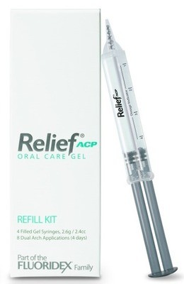 Гель RELIEF ACP для снижения чувствительности зубов, 4 х 2,4 г