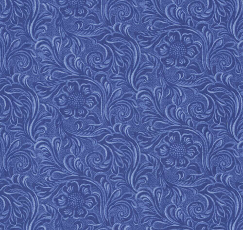 Tooled Leather Dark Blue Tooled Leather Dark Blue
