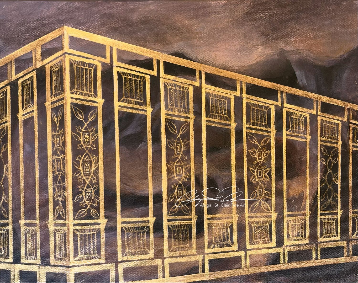 Living Temple, Radiant Fine Art Print